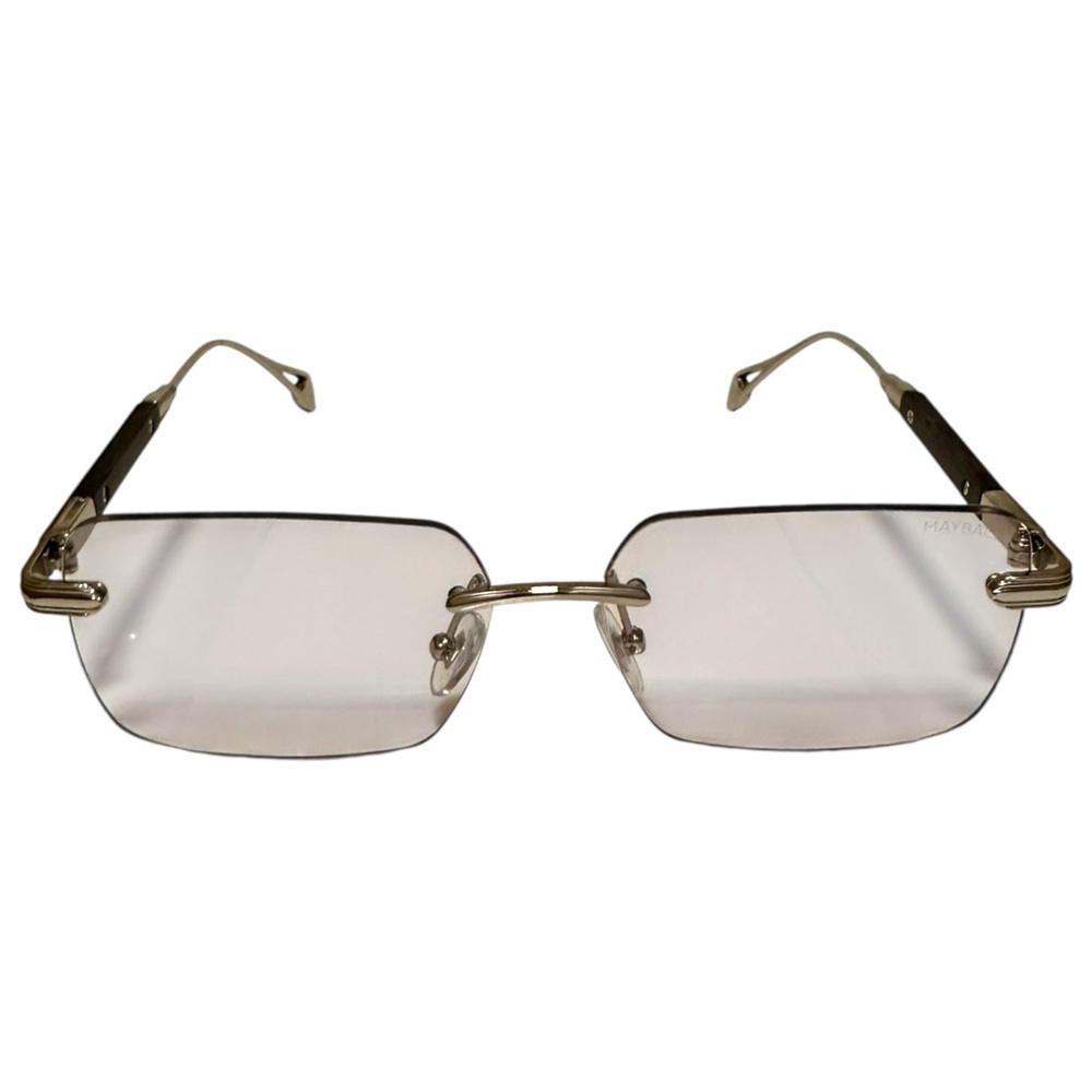 Maybach Rimless Glasses | Transitions + Blue Blocker | Used – Like New | No Box - Picture 4 of 15
